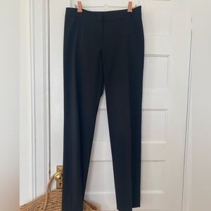 Armani virgin wool straight leg trousers
